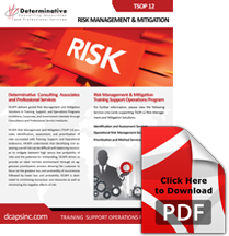 TSOP 12 Risk Management & Mitigation SLC